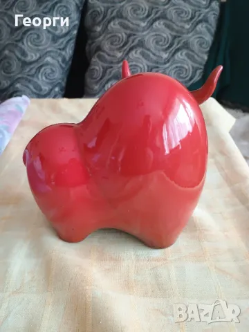 Красив керамичен бик-3, снимка 9 - Декорация за дома - 50094158