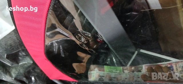 Велосипедно ремарке за деца или животни Jago в червен цвят, снимка 5 - Аксесоари за велосипеди - 53050561