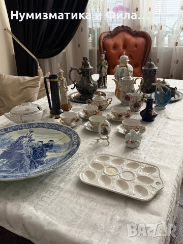 Белгийски порцелан, сервизи