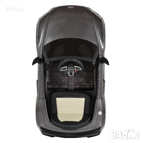 ПРОМОЦИЯ ДО 24.12!НОВО!Акумулаторна кола Audi R8 Spyder с 12V батерия,меки гуми,металик,USB, снимка 7 - Електрически играчки - 51753310