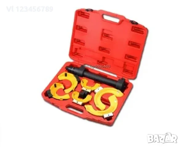 Комплект втулки за скоби за пружини - Преса за монтаж и демонтаж, снимка 2 - Други инструменти - 50803041