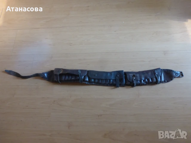 Стар ловен ловджийски патрондаж 1930 г, снимка 1