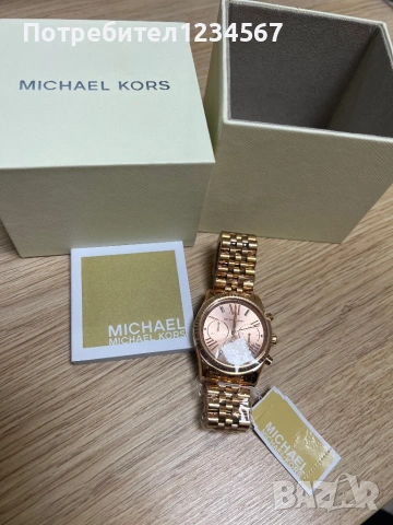 Стилен НОВ оригинален часовник Michael Kors ✨, снимка 7 - Дамски - 53900278