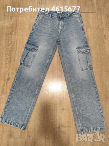 дънки с джобове отстрани