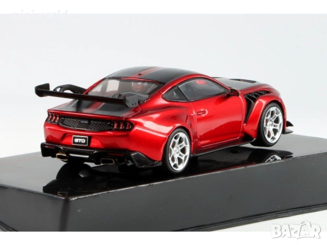 Ford Mustang CTO 2025 - мащаб 1:43 на IXO моделът е нов в PVC дисплей-кейс, снимка 2 - Колекции - 54280633