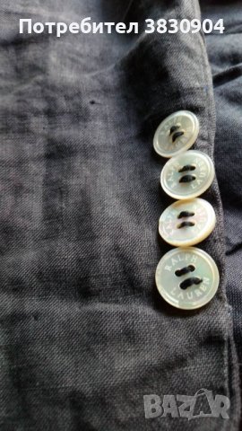 Сако Ralph Lauren, лен, черно, L / IT 46, снимка 9 - Сака - 42058449