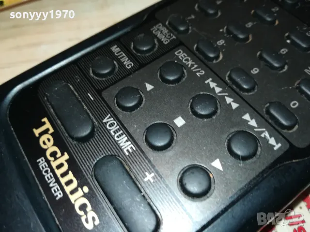 TECHNICS EUR642175 RECEIVER REMOTE-ВНОС SWISS 1205251921, снимка 10 - Ресийвъри, усилватели, смесителни пултове - 50258424