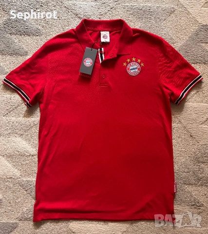 Нова! Поло тениска FC Bayern München