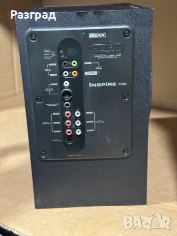 Съраунд система CREATIVE INSPIRE T7900   7.1, снимка 10 - Аудиосистеми - 51308088