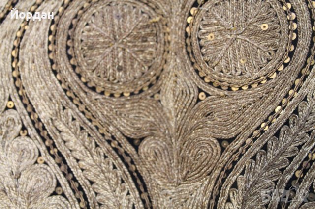 Уникално елече от османската империя сребърна сърма, снимка 16 - Антикварни и старинни предмети - 39376432