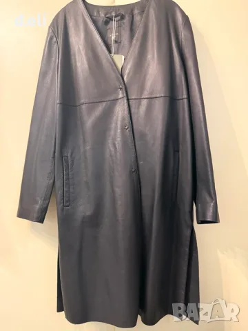 Max Mara Original Size L 100% lambleather Жестоко манто 