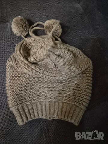 зимна шапка с помпони, снимка 2 - Шапки - 48644152
