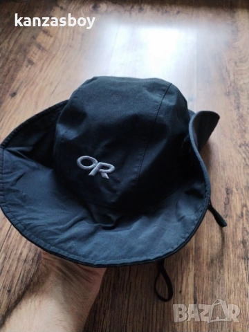 outdoor research OR gore-tex seattle rain hat - мъжка водоустойчива шапка, снимка 2 - Шапки - 53328800