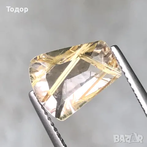 Рутилов Кварц 3.34 карата, снимка 1