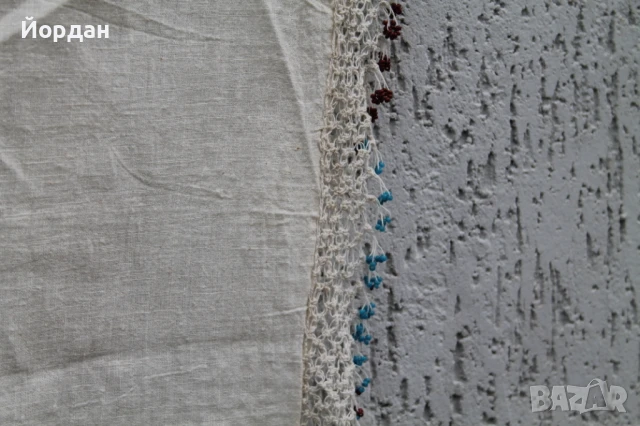 Кърпа за глава от народна носия, снимка 9 - Антикварни и старинни предмети - 50496662