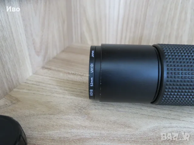 Обектив Mamiya 200mm f4 Sekor E, с филтър Hoya 52mm UV(O), снимка 5 - Обективи и филтри - 55799286