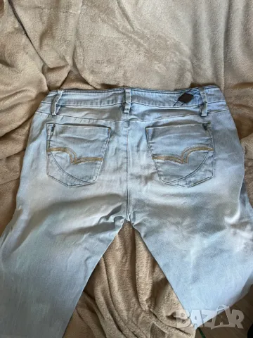 Lee Cooper Светли дънки с ниска талия, М, снимка 6 - Дънки - 49536133