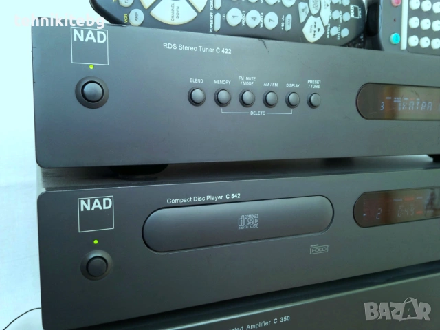 ⭐⭐⭐ NAD C350 + NAD C542 ⭐⭐⭐ Висок клас компоненти (усилвател и CD плеър), внос от Англия, снимка 5 - Аудиосистеми - 26995593