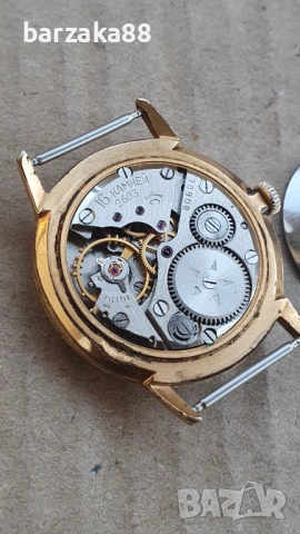 Мъжки позлатен часовник Raketa, снимка 9 - Мъжки - 54199411