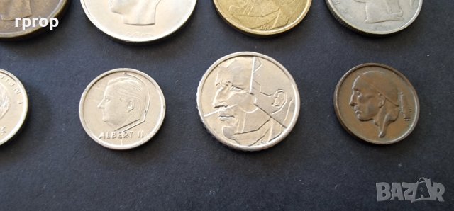 Белгия. Белгийски франк. 20, 10, 5, 1... 10 бройки., снимка 10 - Нумизматика и бонистика - 36837025