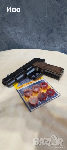 Изцяло метален пистолет с капси Colt 1911 + 96 бр. капси , снимка 10 - Колекции - 52801211