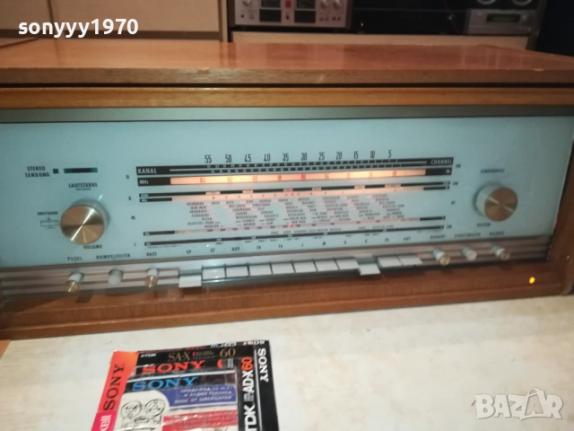 LOEWE-TUBE/STEREO-MADE IN GERMANY 3108251149LCHERY, снимка 14 - Ресийвъри, усилватели, смесителни пултове - 51549905