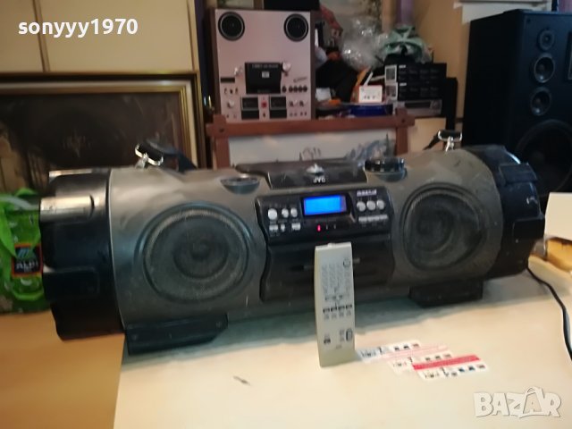 JVC BOOMBOX+REMOTE CONTROL 0102231944, снимка 8 - Радиокасетофони, транзистори - 39519597