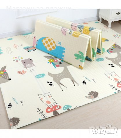 ДВУЛИЦЕВА ДЕТСКА ПОСТЕЛКА ЗА ИГРА РАЗМЕР 2 Х 1.8м МЕМОРИ ГИМНАСТИКА, снимка 14 - Други - 34152419