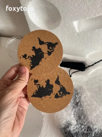 Луксозен комплект за уиски с две чаши, декантер, гарафа, Malatec 22553, , снимка 13 - Чаши - 49083597