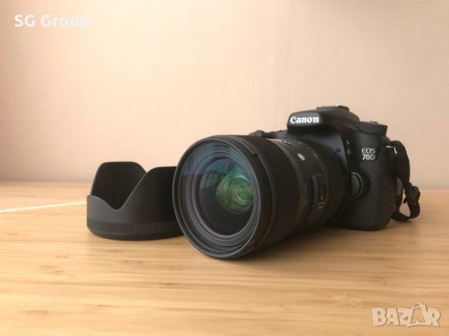 Професионална камера Canon EOS 70D+Canon EF 50mm 1.8 II в Фотоапарати в гр.  София - ID29959275 — Bazar.bg