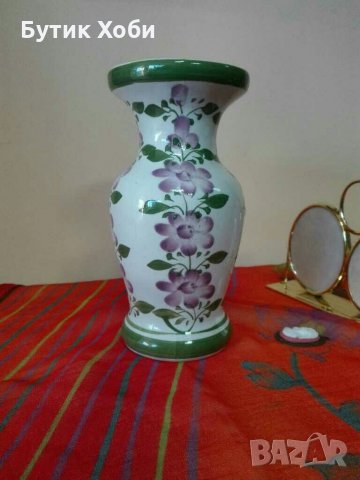 Италианска ваза от порцелан/ майолика, снимка 5 - Колекции - 31795795
