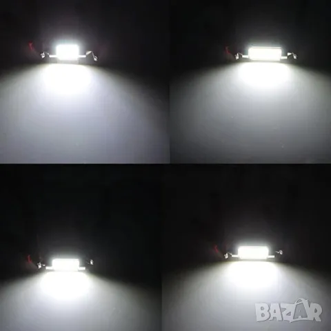 LED крушки 12V 6000K 12 SMD 2 броя за габарити, снимка 4 - Аксесоари и консумативи - 55865099