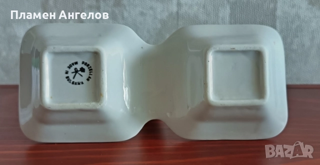 Стар български порцелан от "Китка" Нови Пазар , снимка 5 - Антикварни и старинни предмети - 51704081