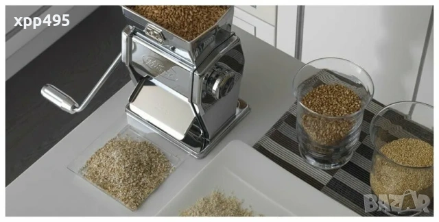 Ръчна мелница за зърно Marcato, снимка 4 - Други - 54093629