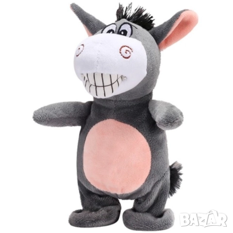 плюшена играчка Марко Магарето, което ходи и говори  