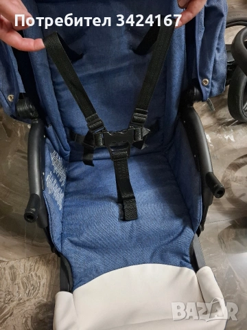 Бебешка количка Bebetto, снимка 8 - Детски колички - 53888550