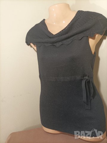 Дамска блуза фино плетиво, снимка 3 - Тениски - 40592370