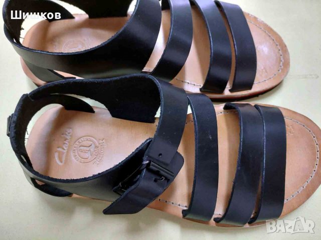 "Кларк"  № 42 и 41   -4 модела нови,естествена кожа и велур, сандали , снимка 16 - Ежедневни обувки - 15695257