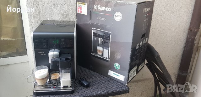 Кафе робот Saeco Moltio Italy с кана за мляко! Обслужен!, снимка 8 - Кафемашини - 42248011