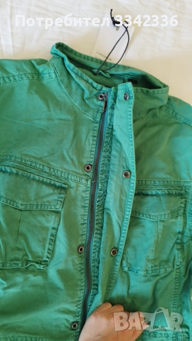 Зелено яке, снимка 3 - Якета - 51688246