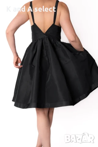 Черна рокля – Velvet Night, снимка 3 - Рокли - 51170724