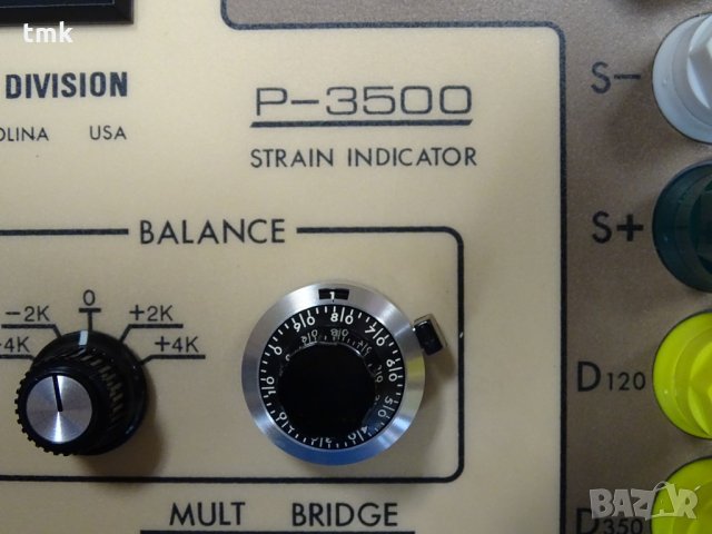 Instruments Division P-3500 индикатор на напрежение, снимка 4 - Други машини и части - 34241789