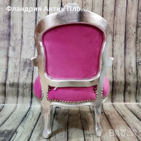 Детско бароково кресло "Кенди", снимка 5 - Дивани и мека мебел - 30883828