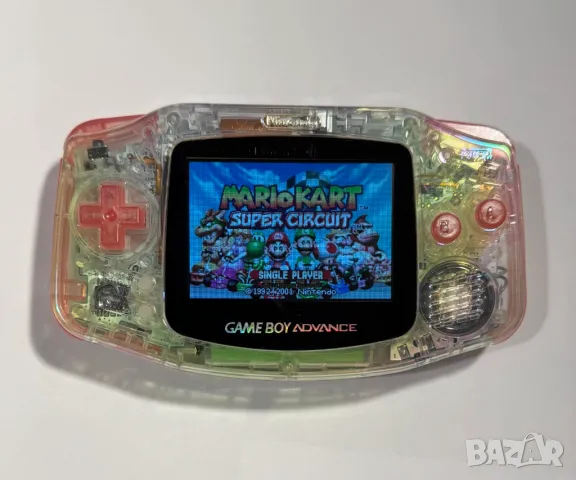 AuroraPearl Game Boy Advance (GBA) с CleanScreen (IPS) , снимка 2 - Nintendo конзоли - 48558375