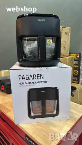 Фритюрник с горещ въздух 4.5L air Frayer Pabaren, снимка 1