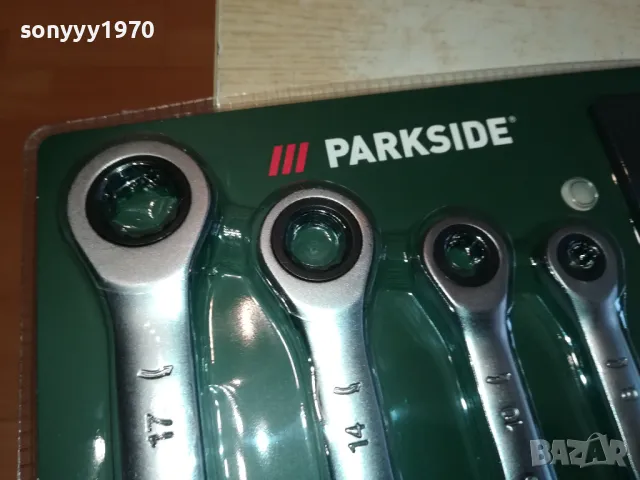 PARKSIDE-ГАЕЧНИ КЛЮЧОВЕ С ТЕСЧОТКА 2702251118LNWC, снимка 4 - Ключове - 49297687