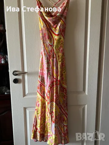 Wow  дълга ежедневна елегантна рокля Reserved 100 % вискоза 