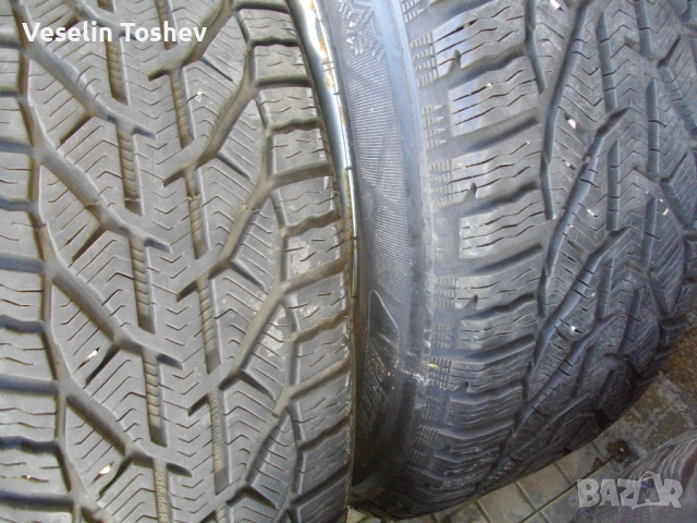 4бр. зимни 215/65/16 с железни джанти за джип Дачия,рено,нисан,опел, снимка 3 - Гуми и джанти - 52424737