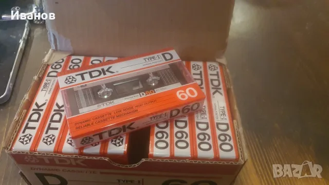 TDK D60 Аудио касети 