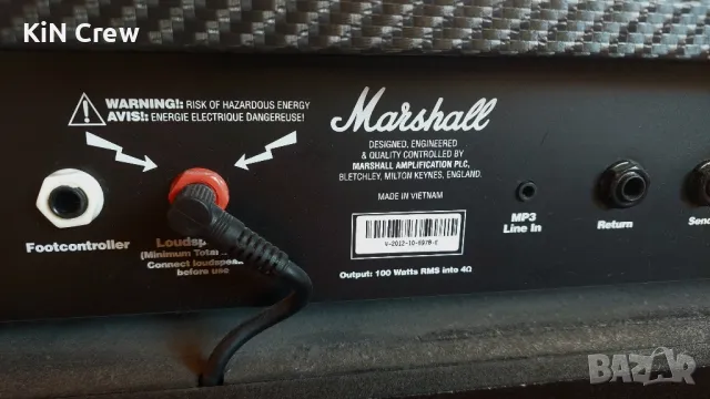 Marshall MG101CFX - 100W комбо усилвател за китара (Limited edition), снимка 3 - Китари - 49228395